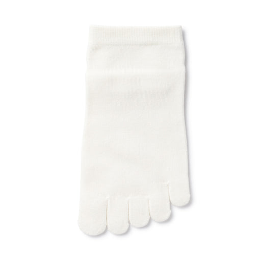 Right Angle Sneaker 5-Toe Socks Off White MUJI