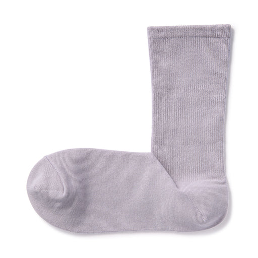 Right Angle Adjustable Tapered Socks Lavender MUJI