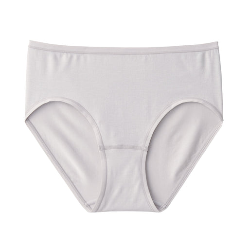 Women's Smooth Bikini Panty Light Gray MUJI