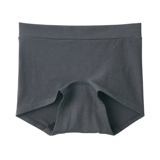 Women's Stretch Sanitary Boy Shorts Dark Gray MUJI