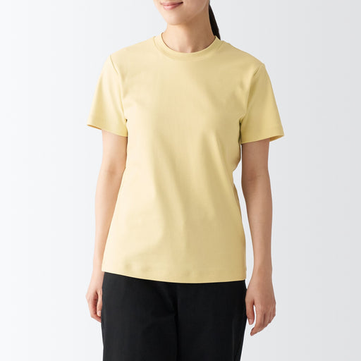 Women's Interlock Crew Neck T-Shirt MUJI