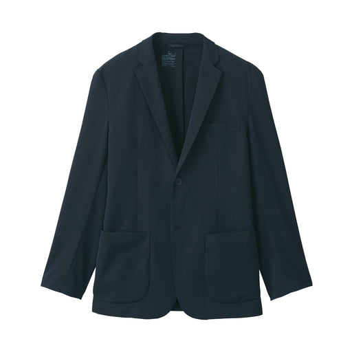 Men's Water Repellent Stretch Jacket Dark Navy MUJI