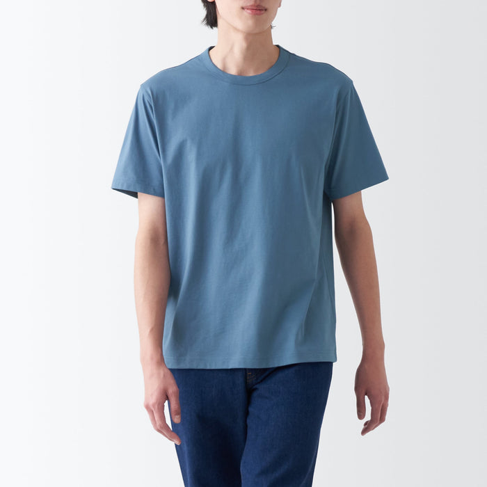 Men's Jersey Short Sleeve T-Shirt | Organic Cotton T-Shirt | MUJI USA