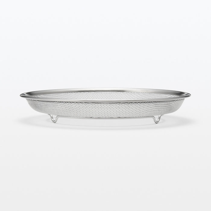 Stainless Steel Flat Strainer | Food Strainers & Colanders | MUJI USA