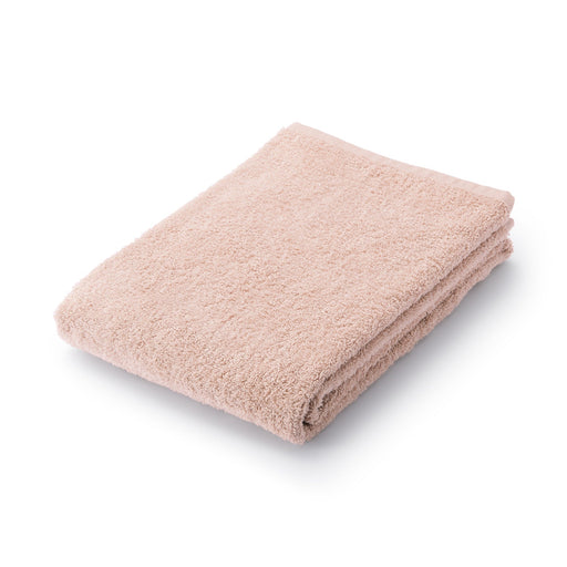 Pile Weave Bath Towel Smoky Pink MUJI