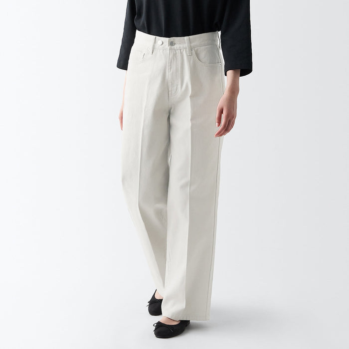 Women's Denim Baggy Pants | Sustainable Jeans | MUJI USA