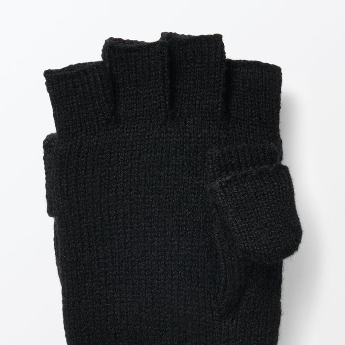 Recycled Polyester Blend Fingerless Gloves | Winter Accessories