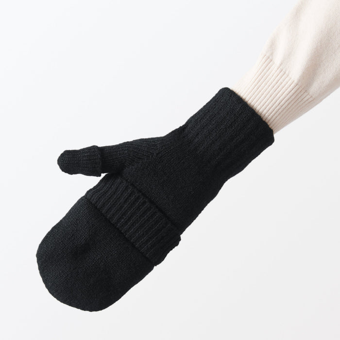 Recycled Polyester Blend Fingerless Gloves