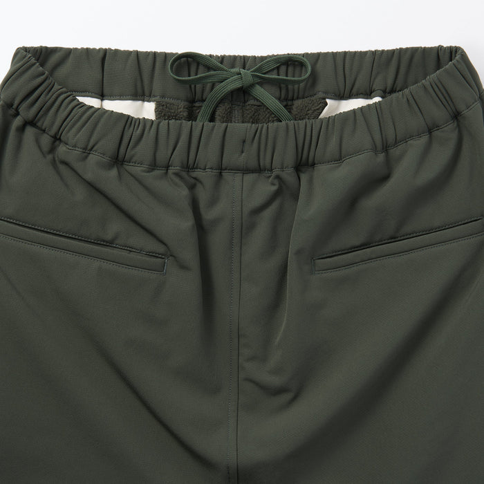 LABO Brushed Lining Wide Pants | MUJI USA