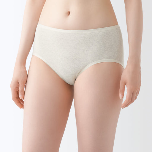 Women's Ribbed High Rise Panty MUJI