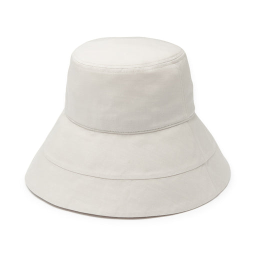 Lyocell Linen Capeline Hat Beige MUJI