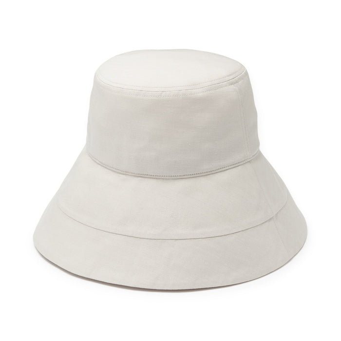 Lyocell Linen Capeline Hat | Sun Protection Hats | MUJI USA Beige