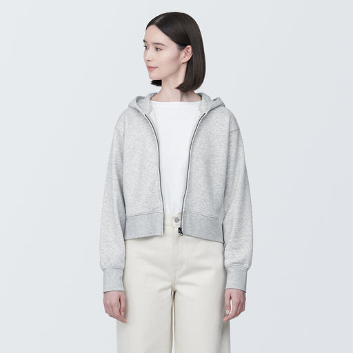 Women's Sweatshirt Zip-Up Hoodie MUJI