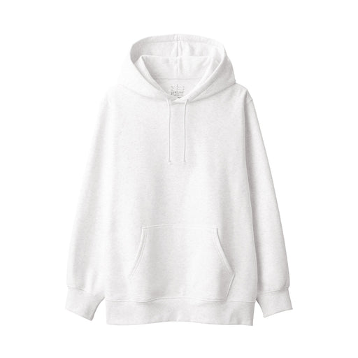Men's Sweatshirt Hoodie Light Gray MUJI