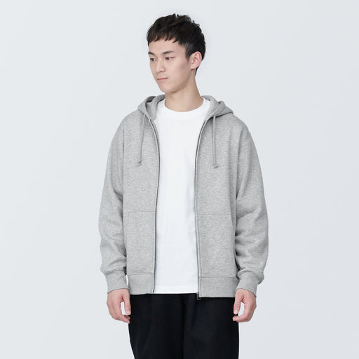 Men's Sweatshirt Zip-Up Hoodie MUJI