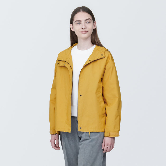 Women's Water Repellent Hooded Jacket Summer Outerwear MUJI USA