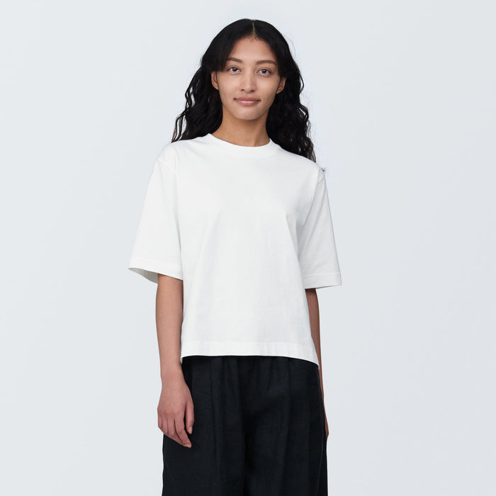 muji white t shirt