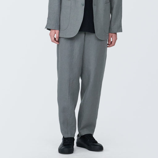Men's Linen Tapered Pants MUJI