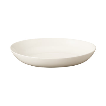 Beige Porcelain Curry and Pasta Dish MUJI