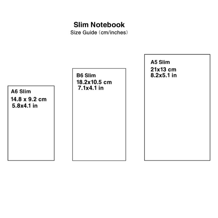 Notebook B6 Format B6 Paper Size
