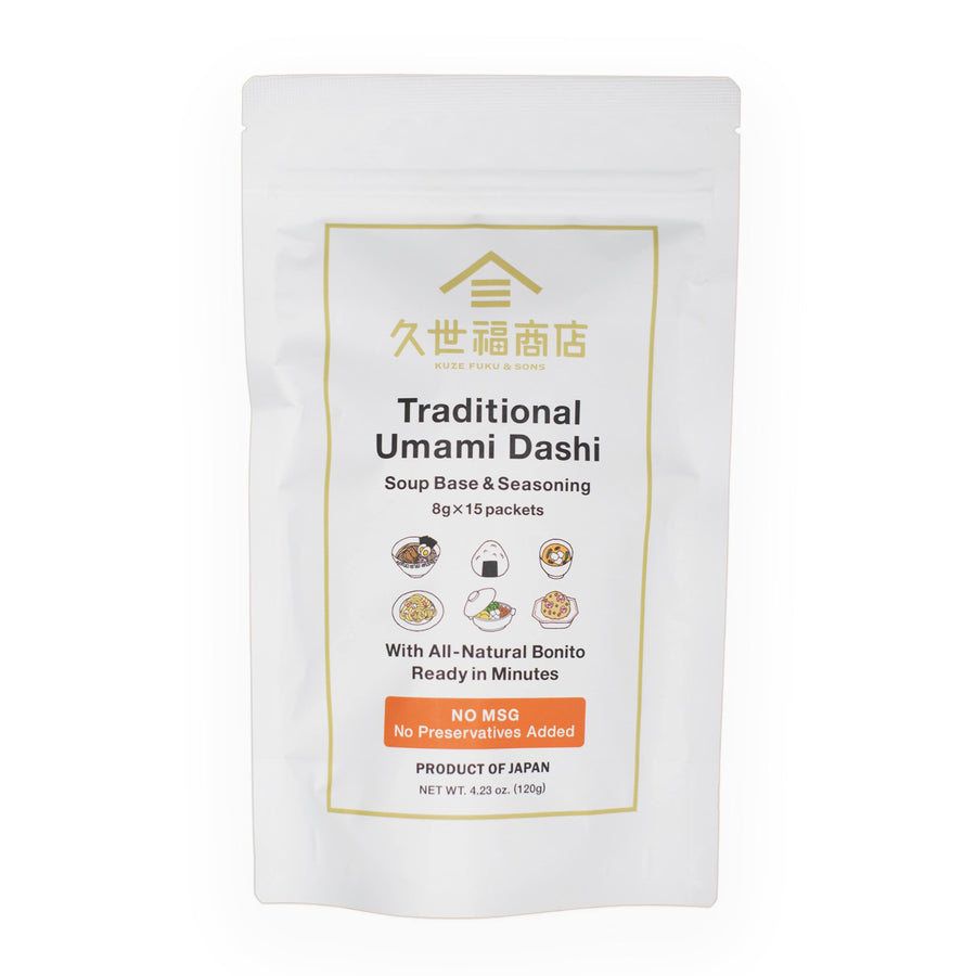 Traditional Umami Dashi - 15 packs | Kuze Fuku Food | MUJI USA
