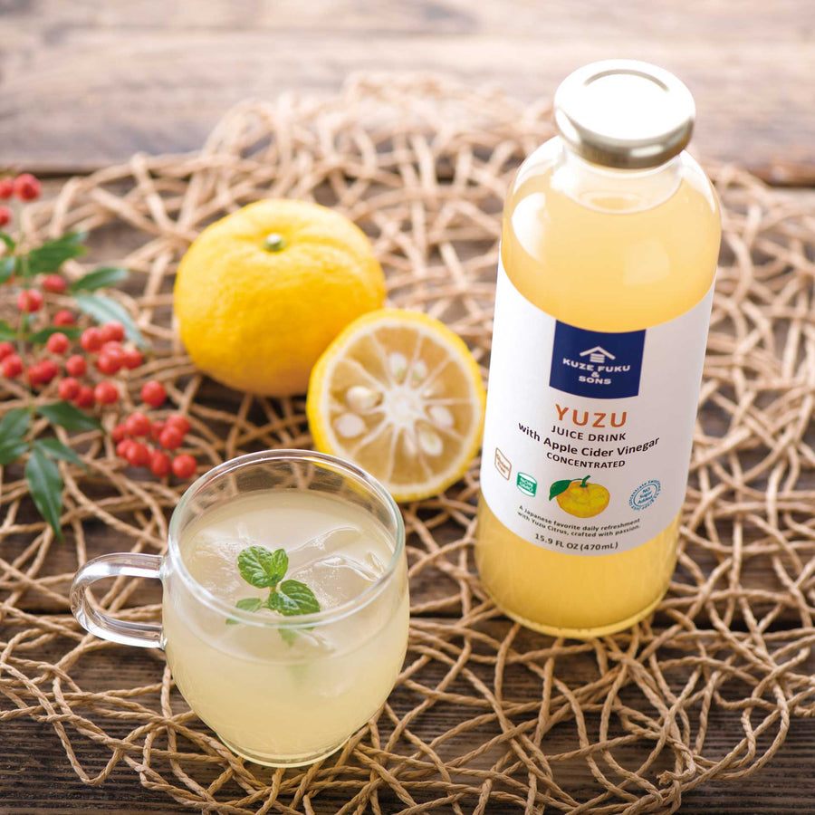 Yuzu Juice drink with Apple Cider Vinegar Concentrated | Kuze Fuku