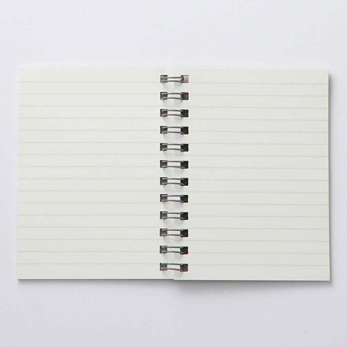 Thick Ringed Notebook Beige Double Ring Lined Notebook | Stationery | MUJI USA