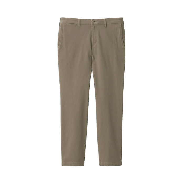 Men's 4-Way Stretch Chino Slim Pants Inseam 76cm | MUJI USA