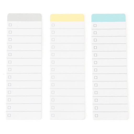 Sticky Note Checklist MUJI